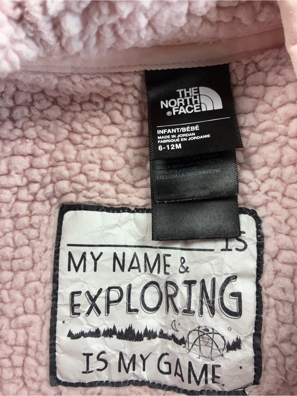 The North Face Infant Fleece One-Piece - Picture 8 of 11